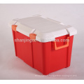 Heavy Duty easy move colorful Plastic Storage Box For Car Homeware Storage Bin Wholesale plastic case